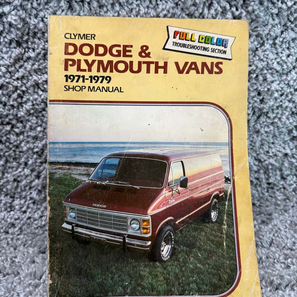 Dodge Service Repair Shop Workshop Maintenance Manual Book